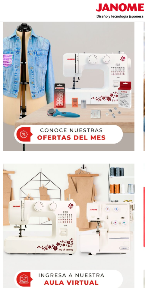 Comercial Janome Latín América