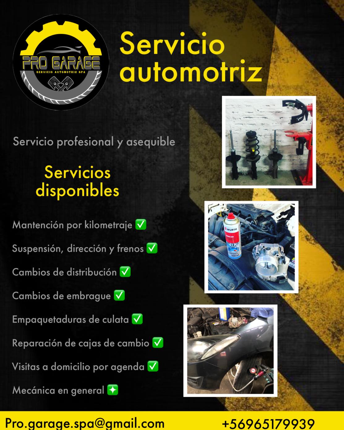 Pro Garage Servicio Automotriz SPA