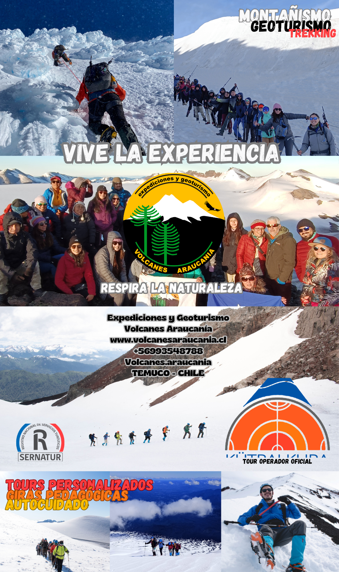 EXPEDICIONES Y GEOTURISMO VOLCANES ARAUCANÍA SPA