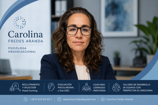 Consultora Carolina Fredes