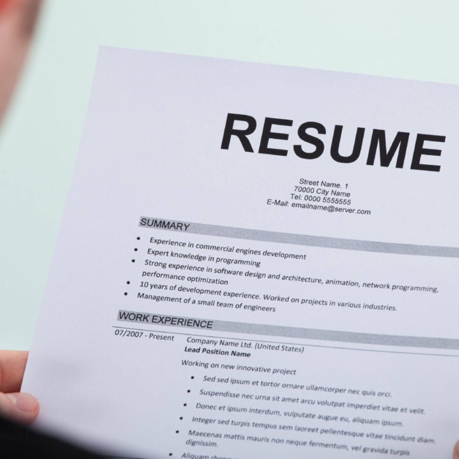 Diseña un Cv de Alto Impacto