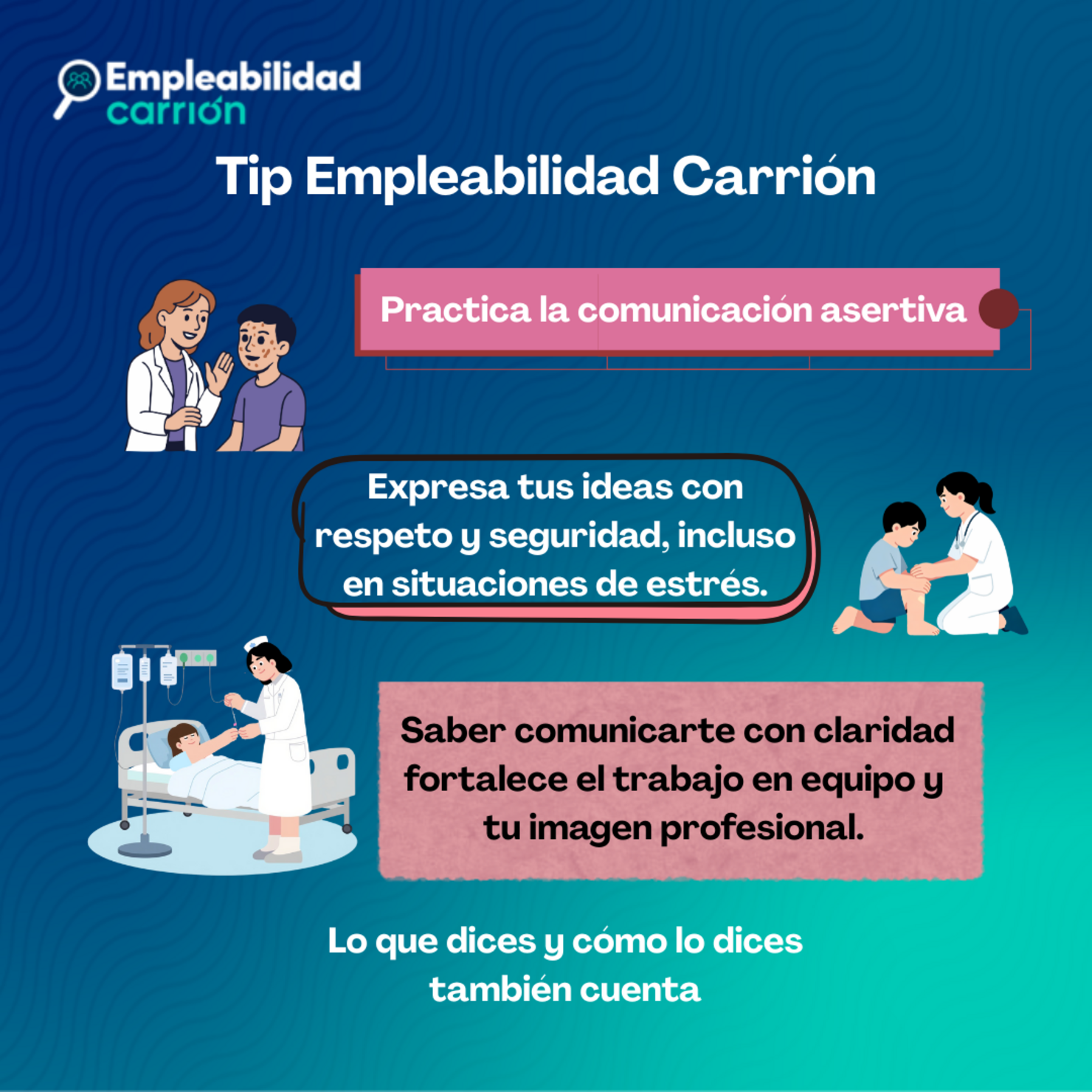 Practica la comunicación asertiva