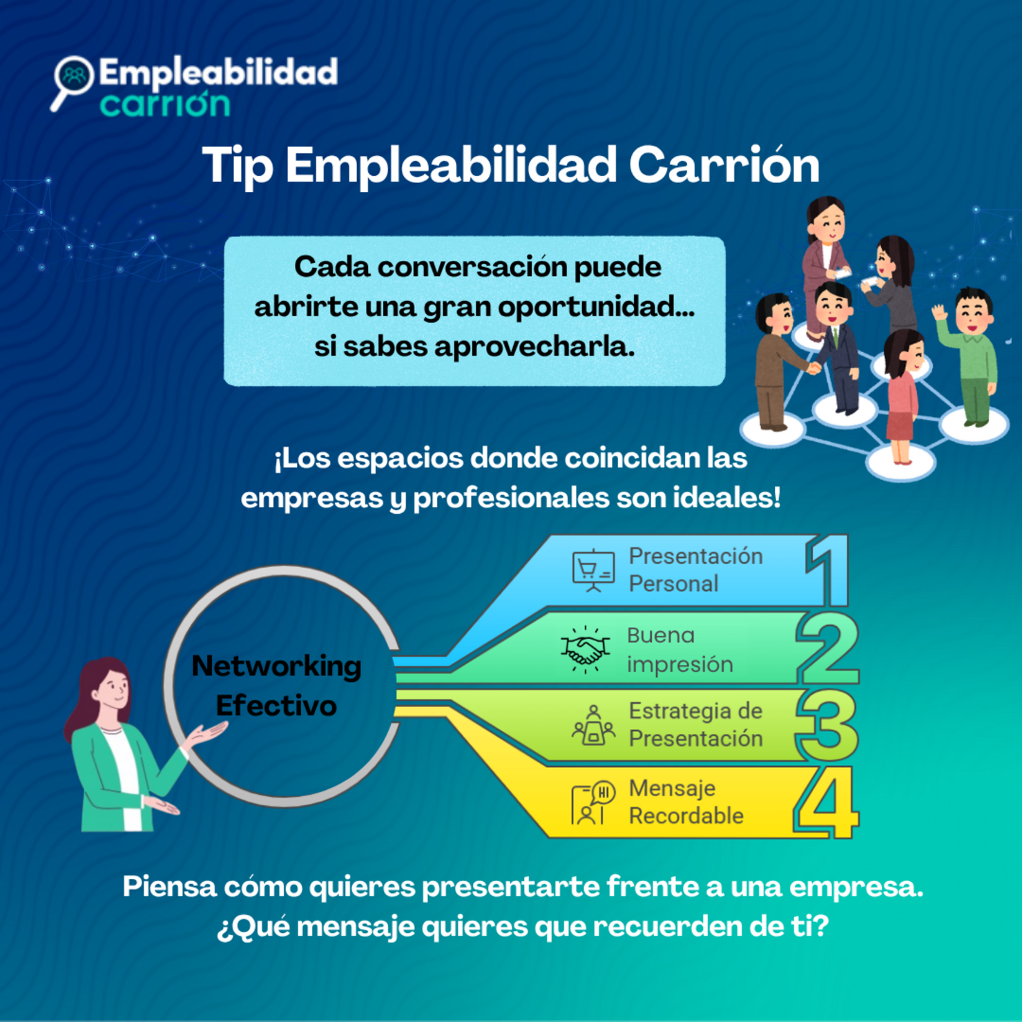 ✨ Cada conversación puede ser el inicio de una gran oportunidad… si sabes aprovecharla.