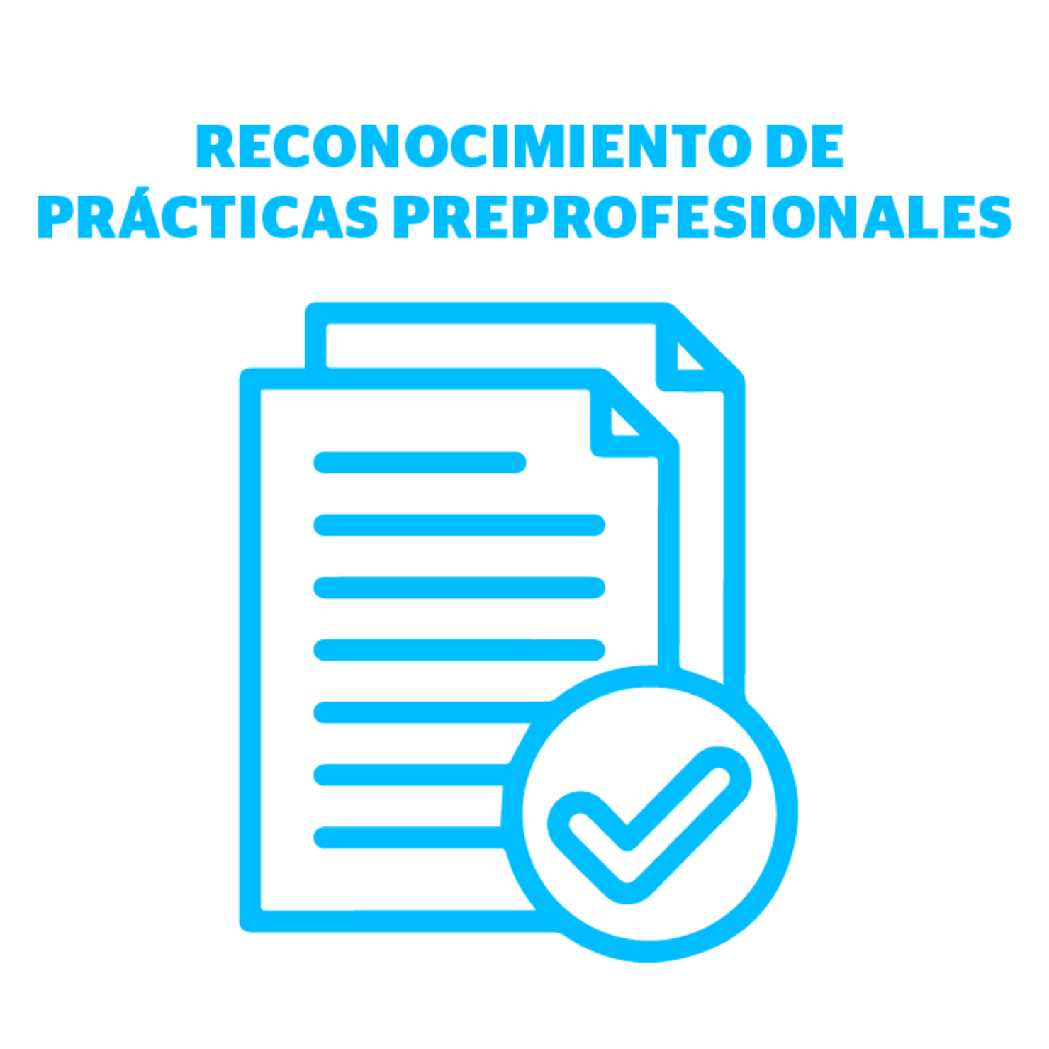 RECONOCIMIENTO DE PRÁCTICAS