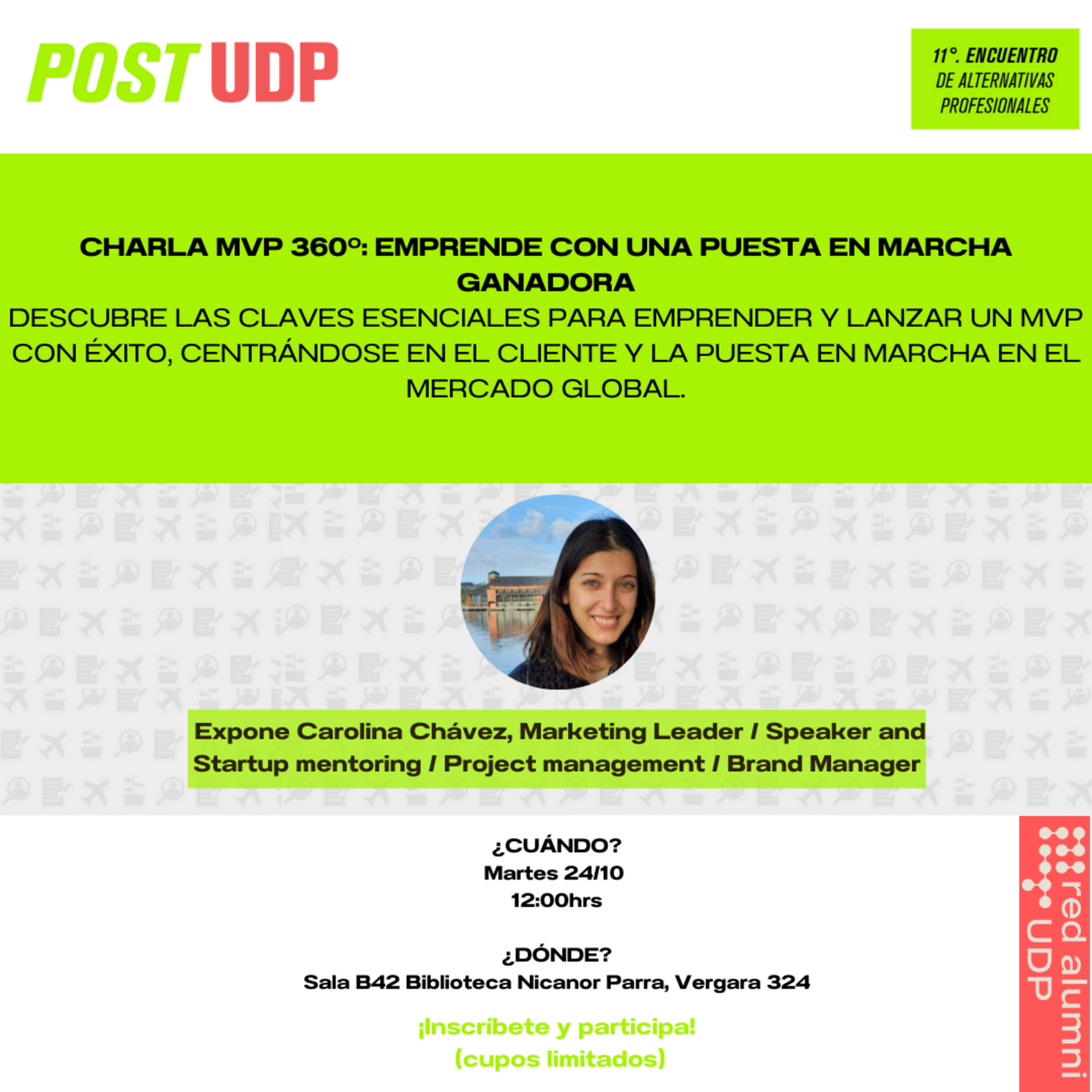 Charla MVP 360º: Emprende con una Puesta en Marcha Ganadora