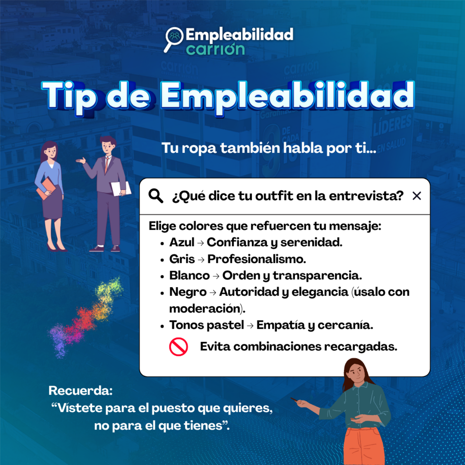 Tu ropa también habla por ti...