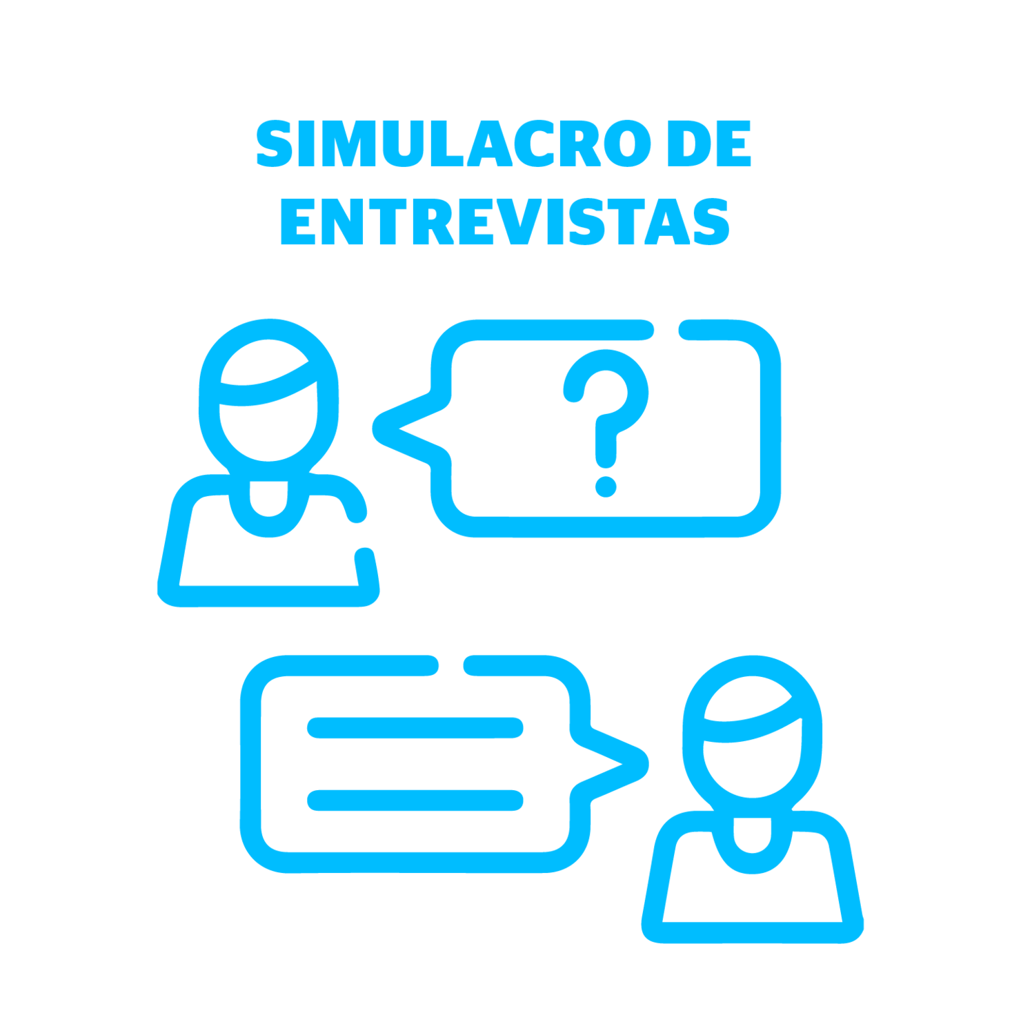 Simulacro de entrevistas laborales, revisión de CV y asesorías virtuales personalizadas