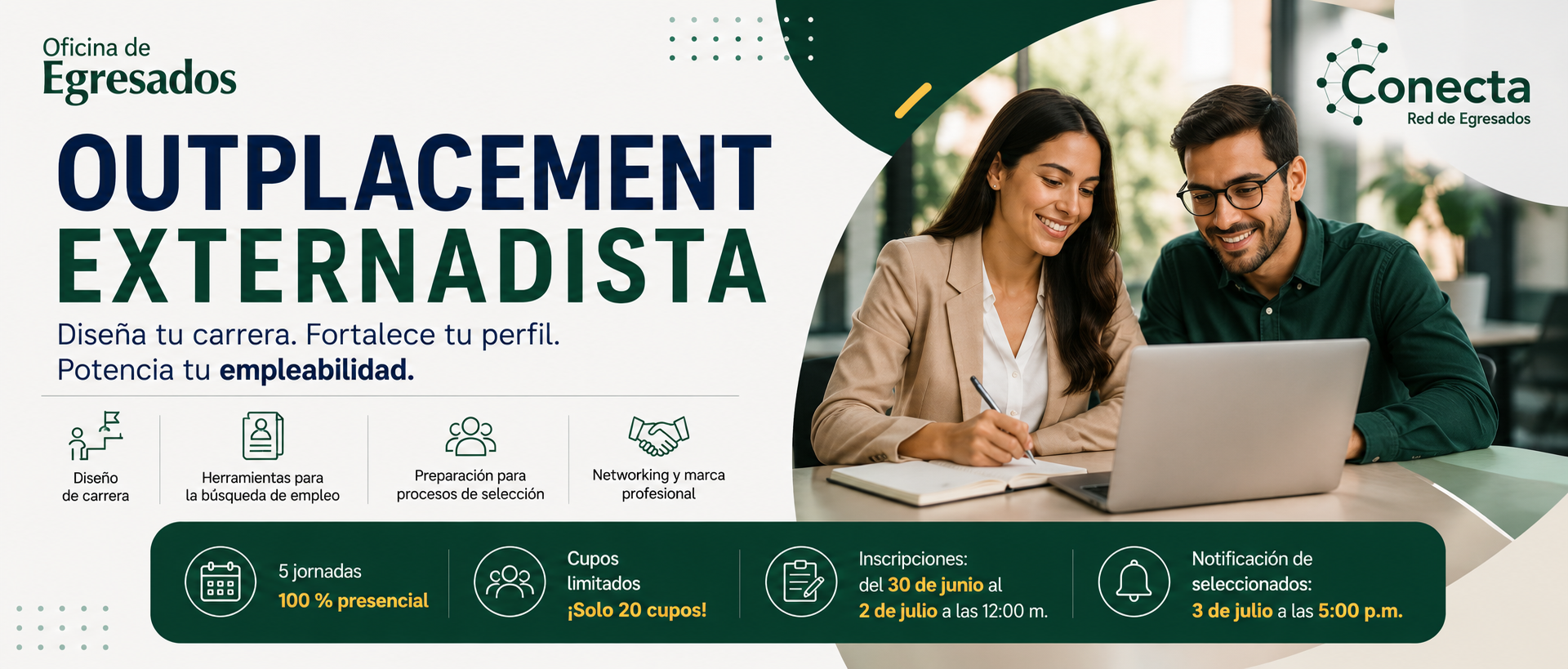 Outplacement Externadista: diseña tu carrera y fortalece tu empleabilidad