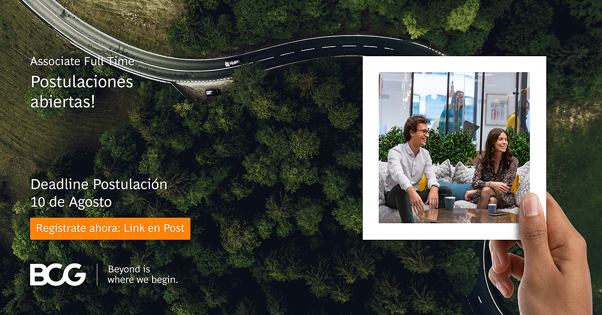 ¡Únete a BCG! Proceso Associate Full Time 2025