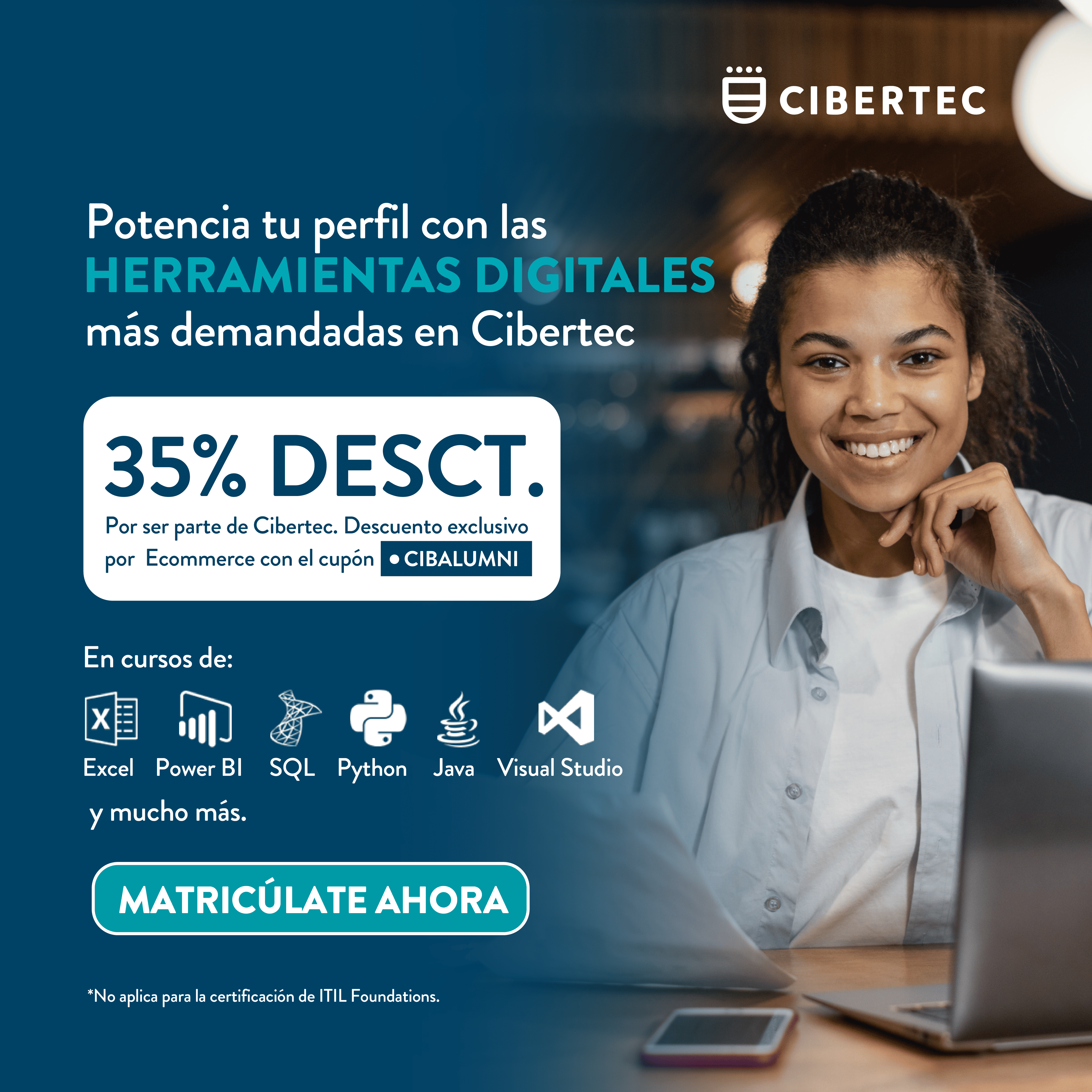¡Potencia tu perfil con Cibertec!