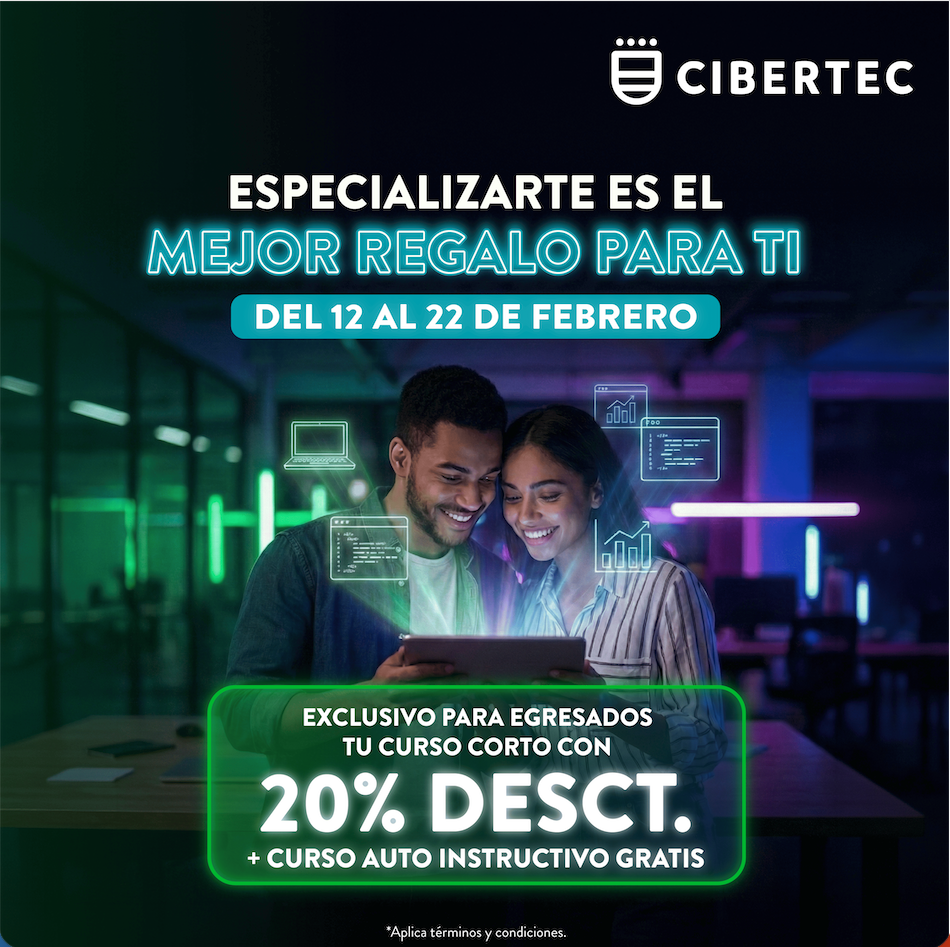 ESPECIALÍZATE CON CIBERTEC