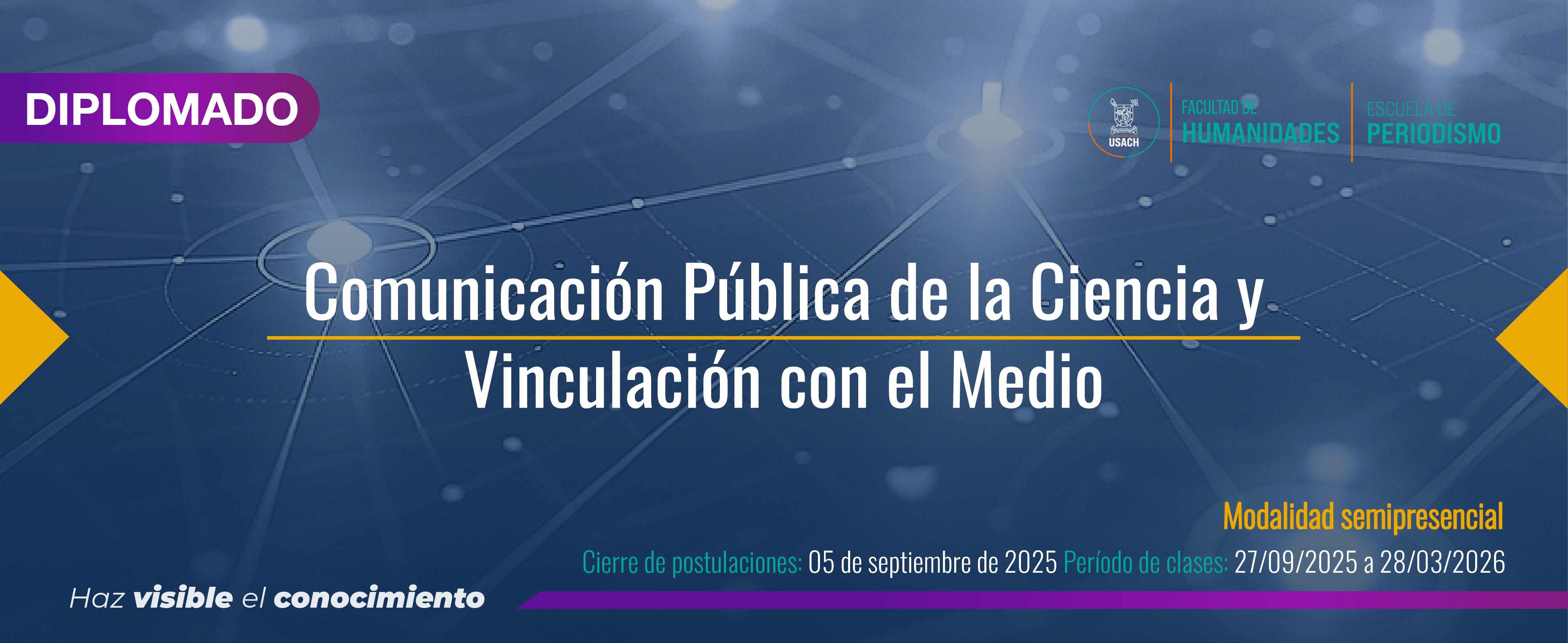 Descuento Exclusivo para Egresados en Diplomado en Comunicación Pública de la Ciencia y Vinculación con el Medio