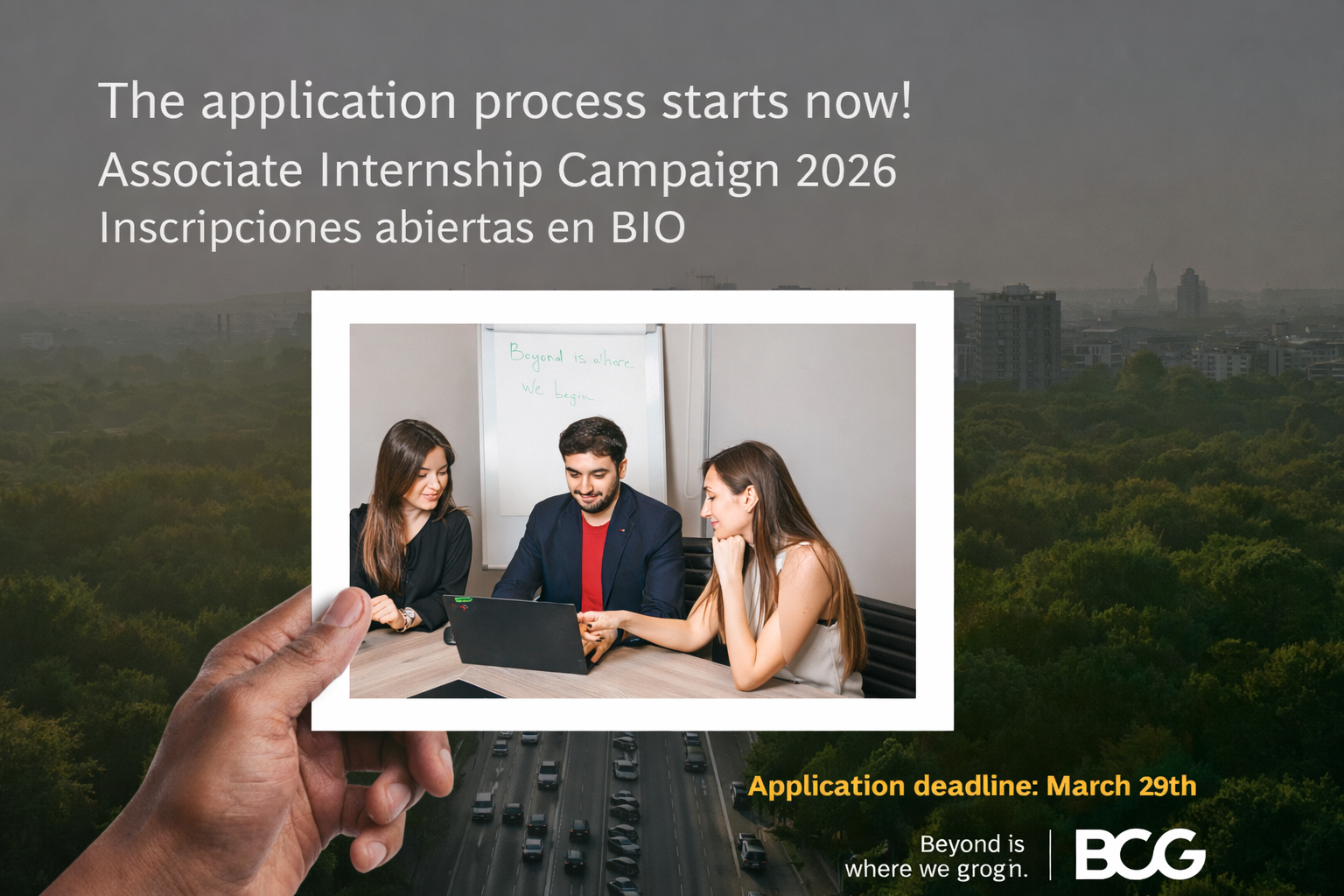 Associate Internship 2026 🚀  – BCG Chile