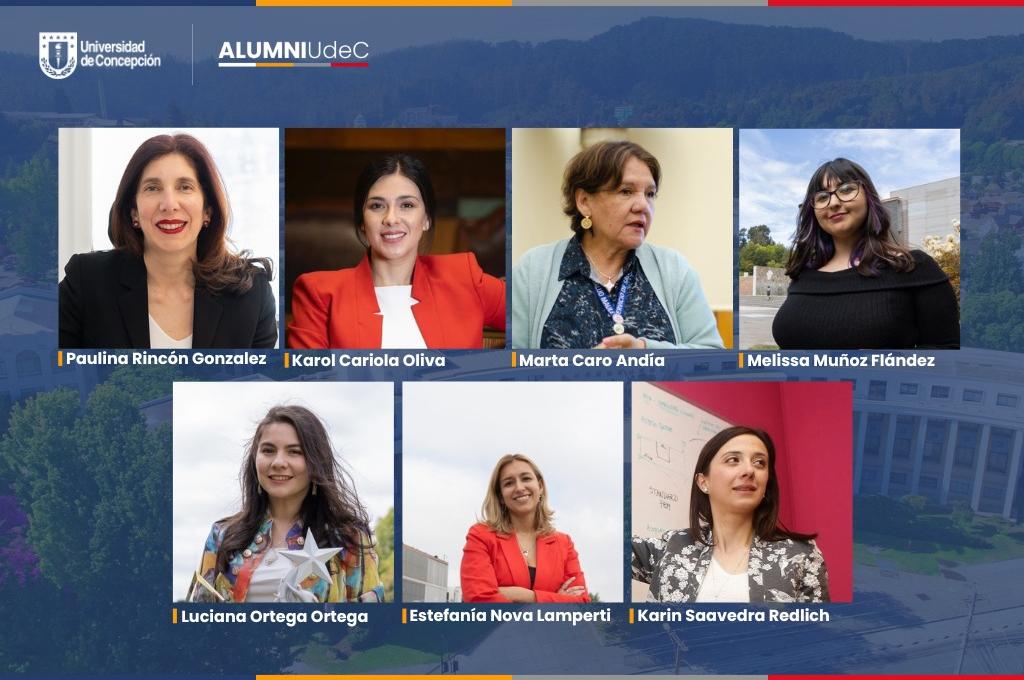 Exalumnas de la UdeC reciben importantes reconocimientos por su desempeño y liderazgo