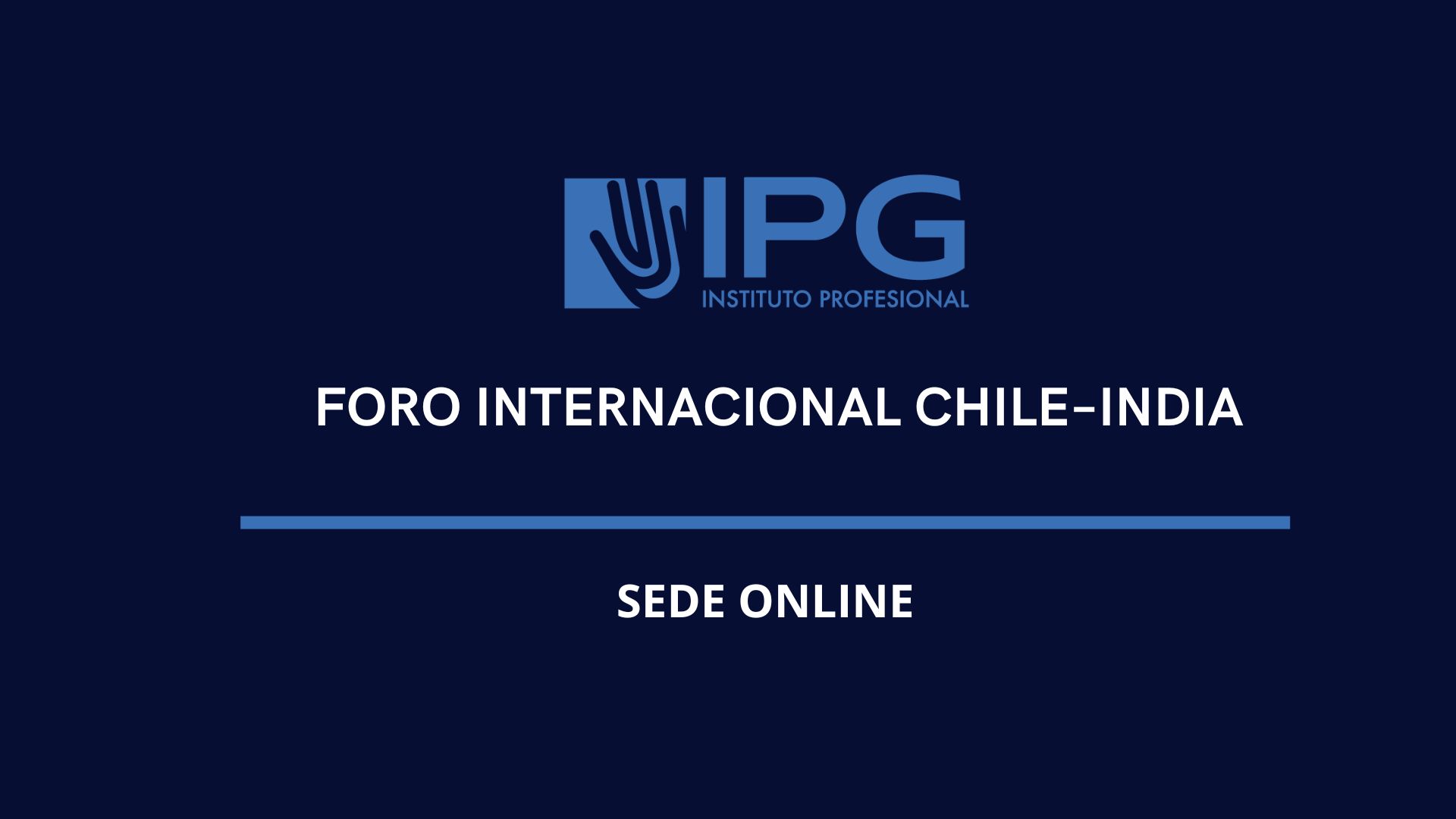 Foro Internacional Chile–India
