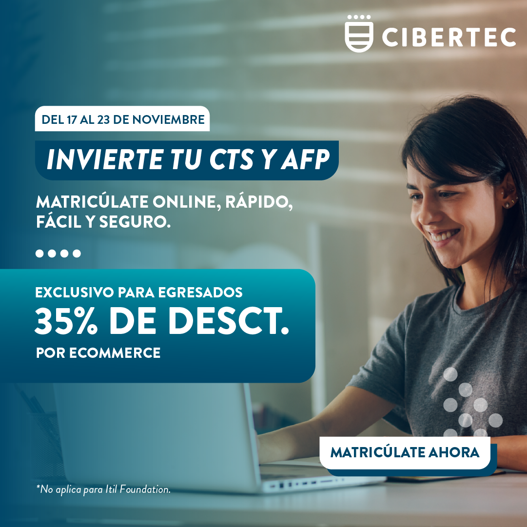 ¡Potencia tu perfil con Cibertec!