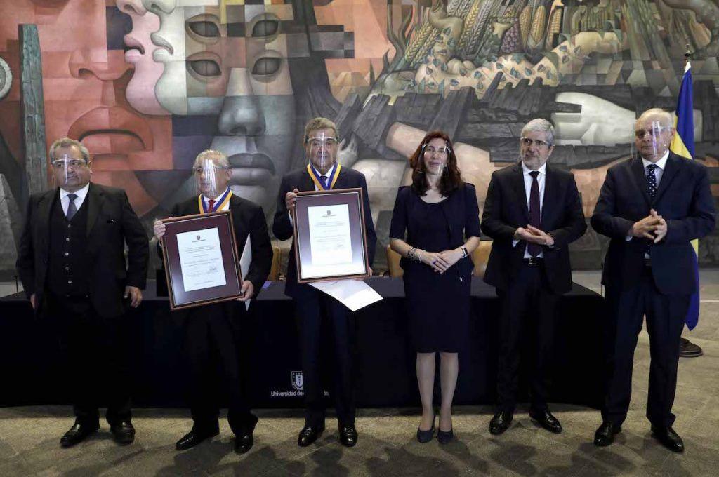 UdeC reconoció como visitas distinguidas a presidente y ex presidente de la Corte Suprema