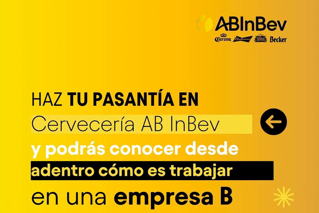 Postula para hacer una pasantía en AB InBev