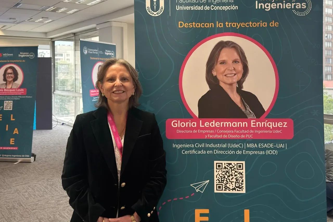 «Nunca pensé que iba a terminar trabajando en marketing»: el viaje de Gloria Ledermann, Alumni UdeC premiada por Mujeres Ingenieras