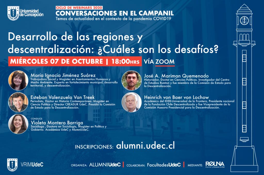 UdeC realiza seminario sobre la descentralización y sus desafíos