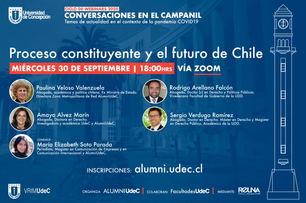 AlumniUdeC realizará seminario sobre el proceso constituyente