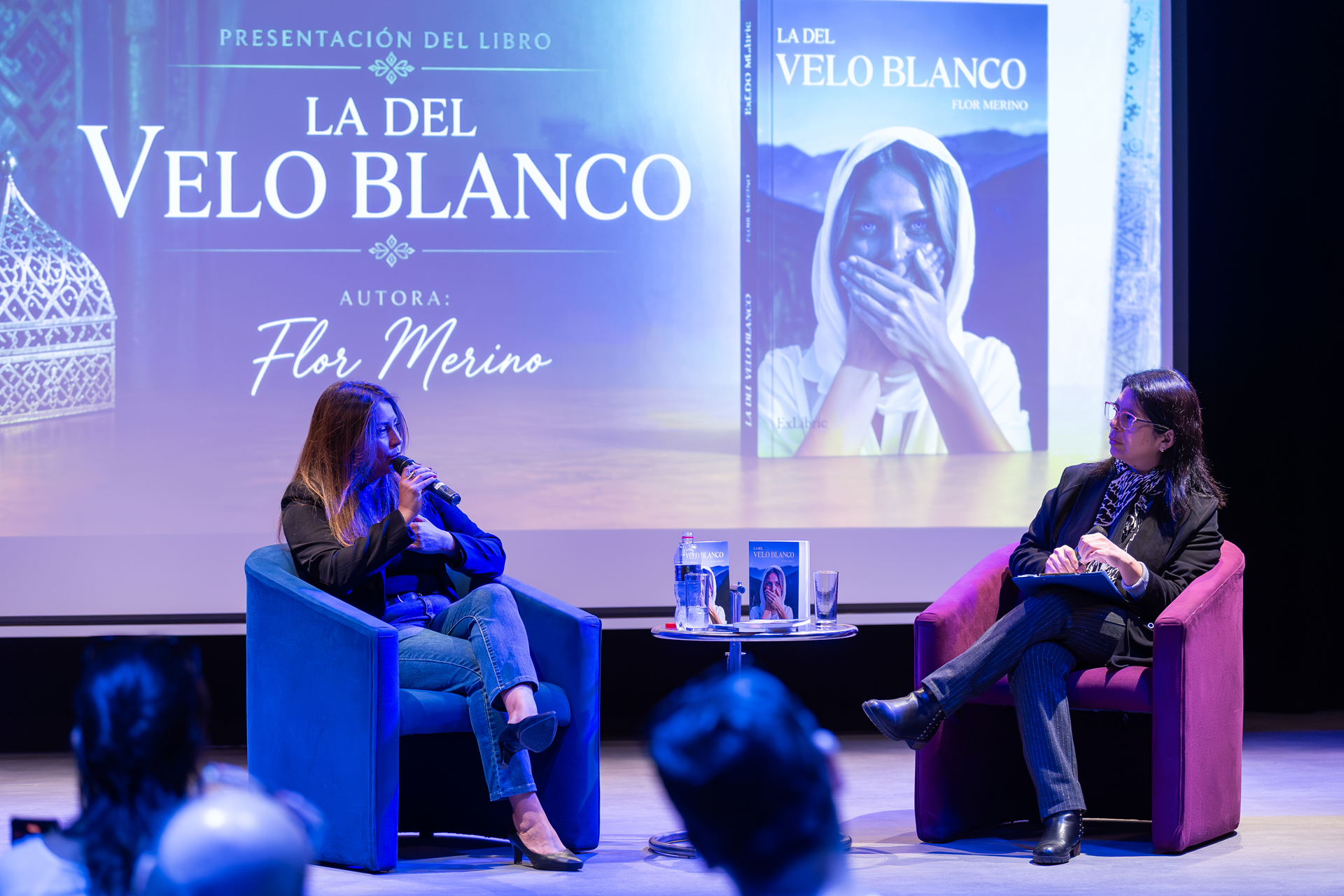 Presentación del libro “La del velo blanco” inspiró a estudiantes de Periodismo a atreverse a escribir