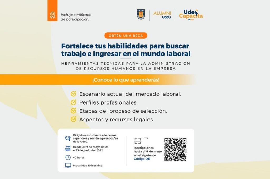 Abiertas postulaciones a nueva versión del Curso para la Inserción Laboral