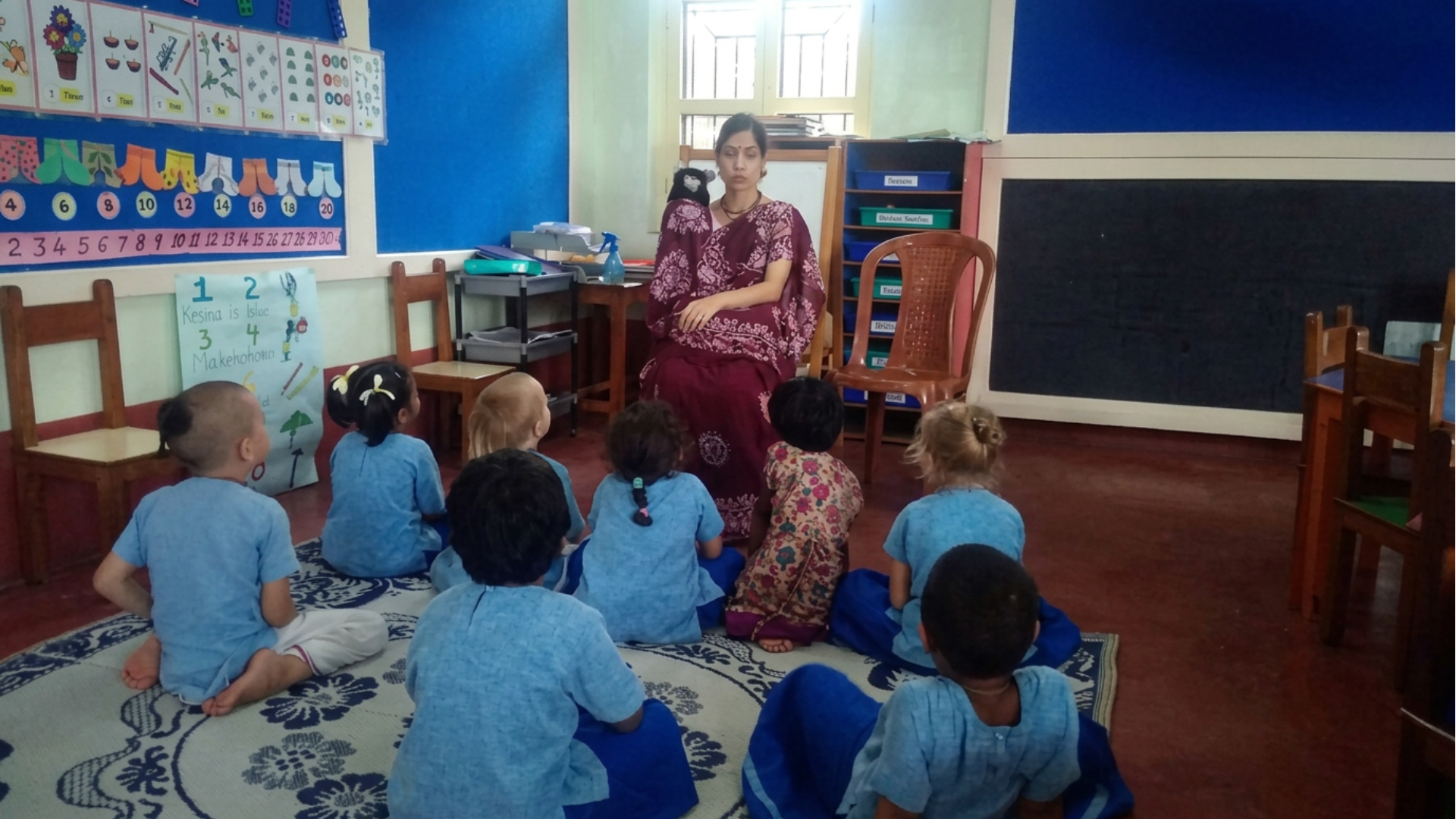 El desafío de educar en un aula multicultural: la experiencia pedagógica de Ileana Oliver Chávez en India
