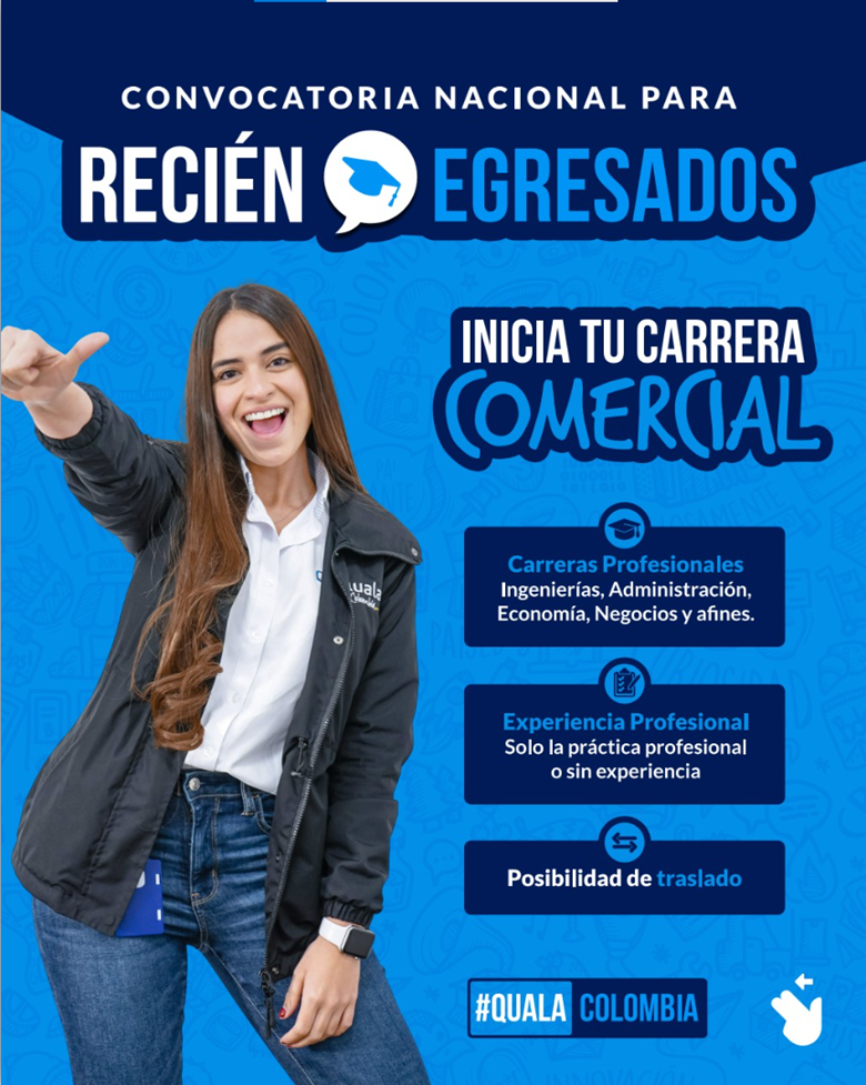 Vacante Recién Egresados en el área Comercial
