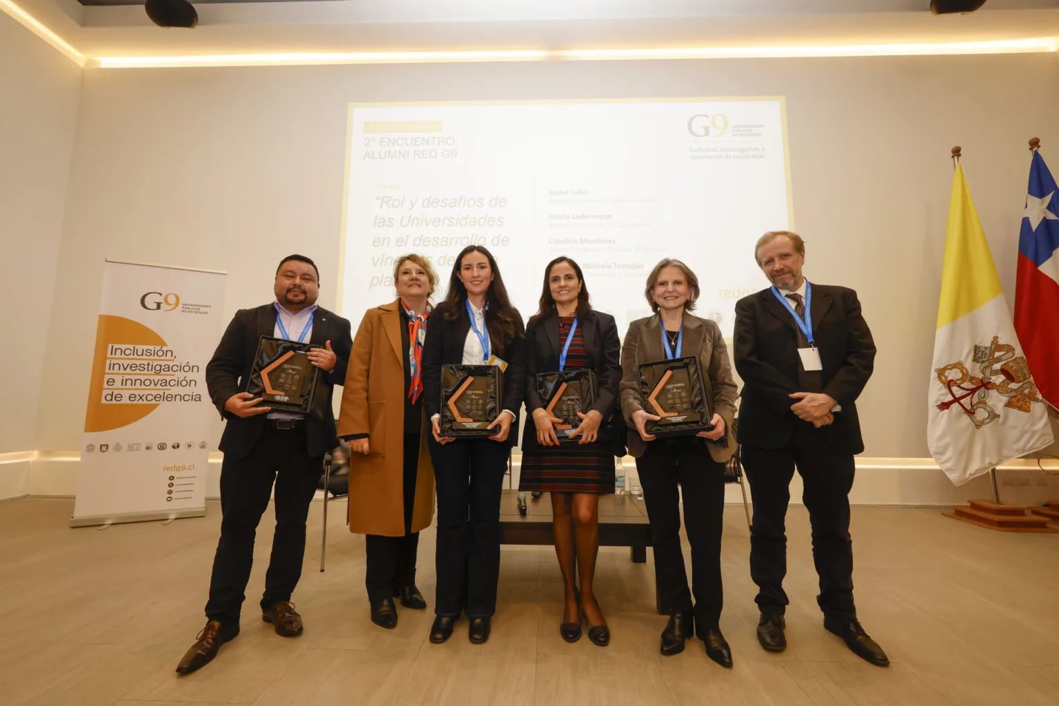 Exalumna UdeC comparte experiencias sobre vinculación con egresados en II Encuentro alumni de la Red G9