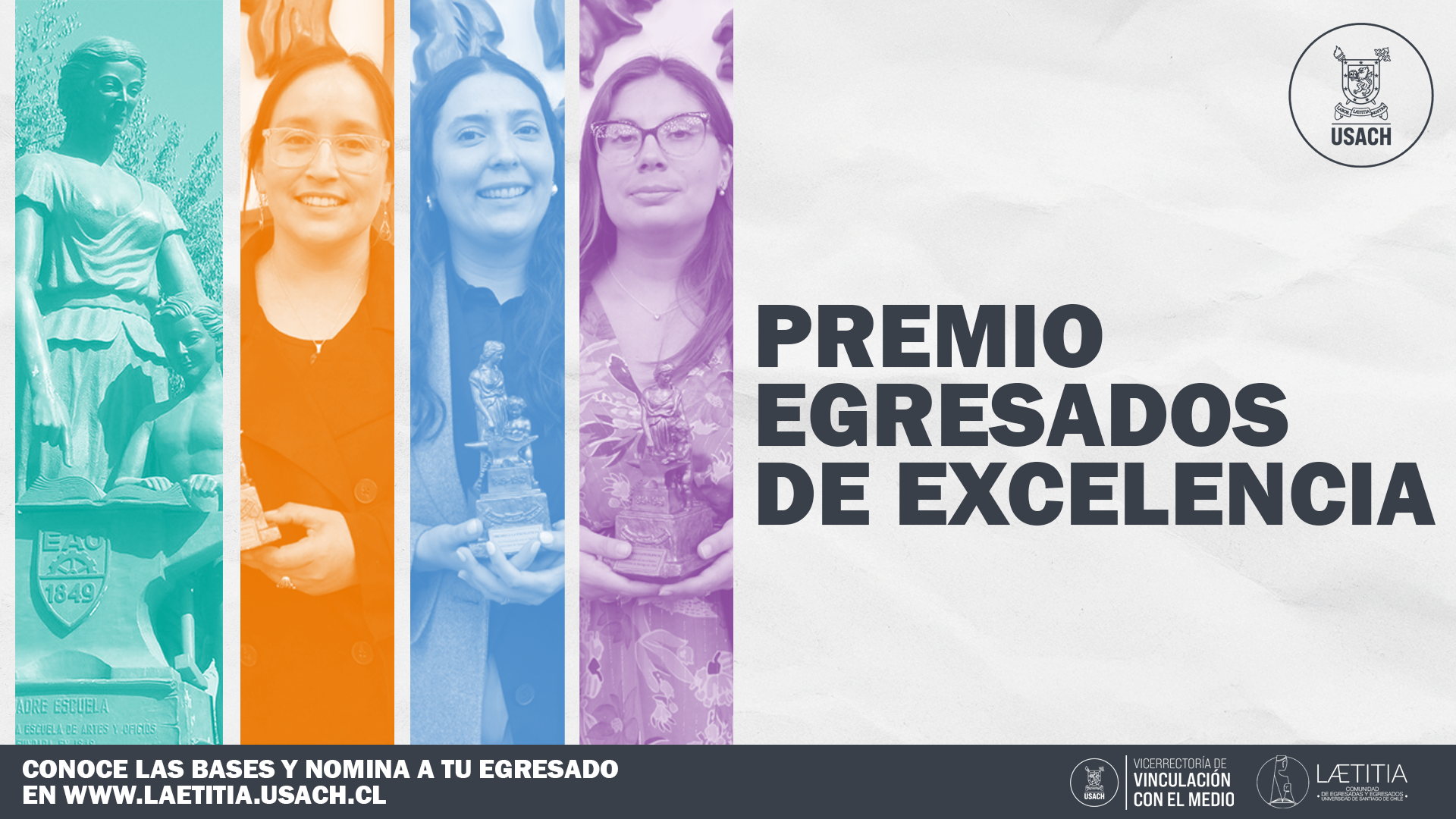 USACH abre convocatoria al Premio Egresados de Excelencia 2025