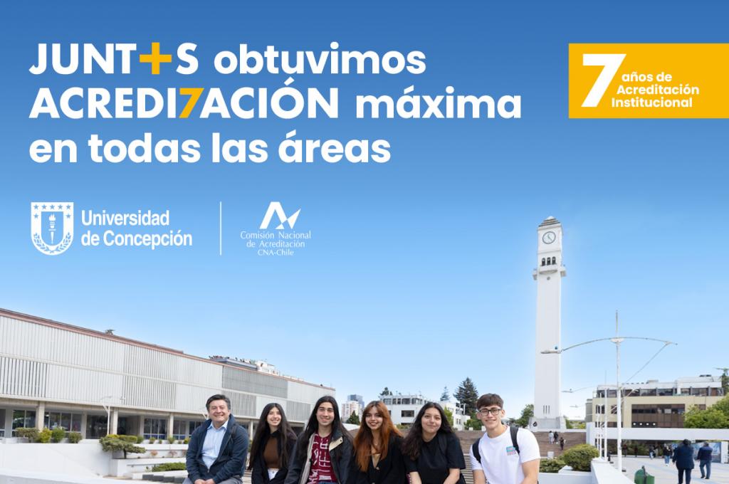 7 años: Universidad de Concepción obtiene nuevamente el máximo período de Acreditación Institucional