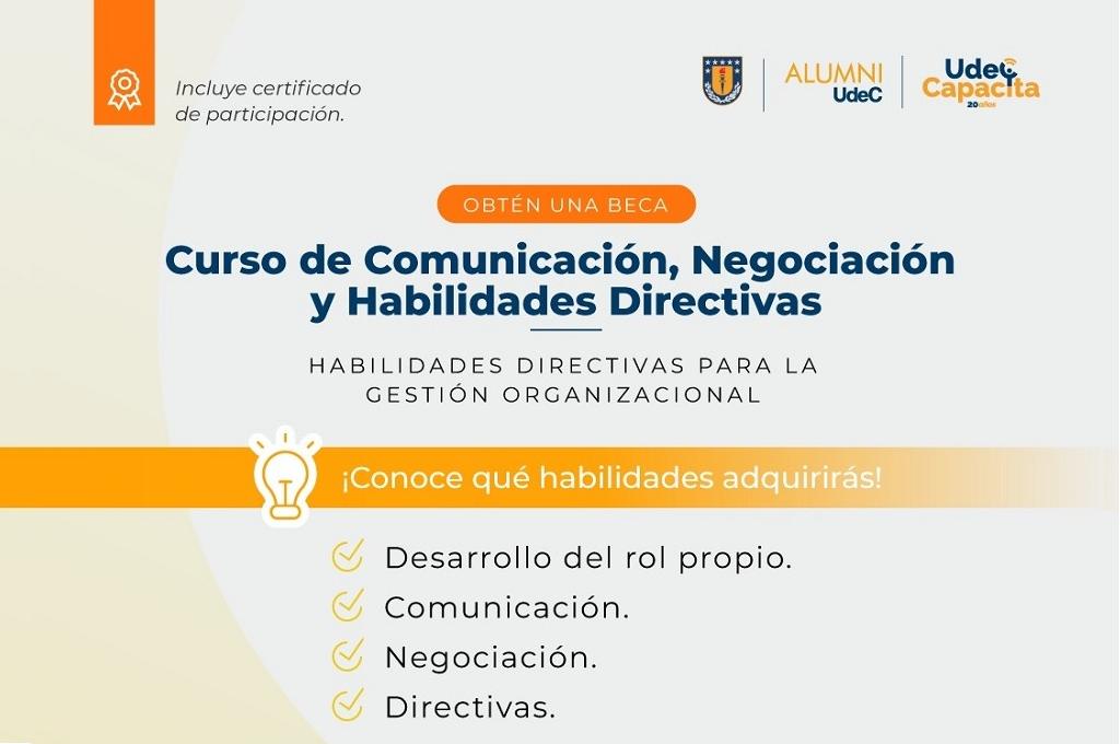 Abiertas inscripciones para el curso Habilidades Directivas para la Gestión Organizacional
