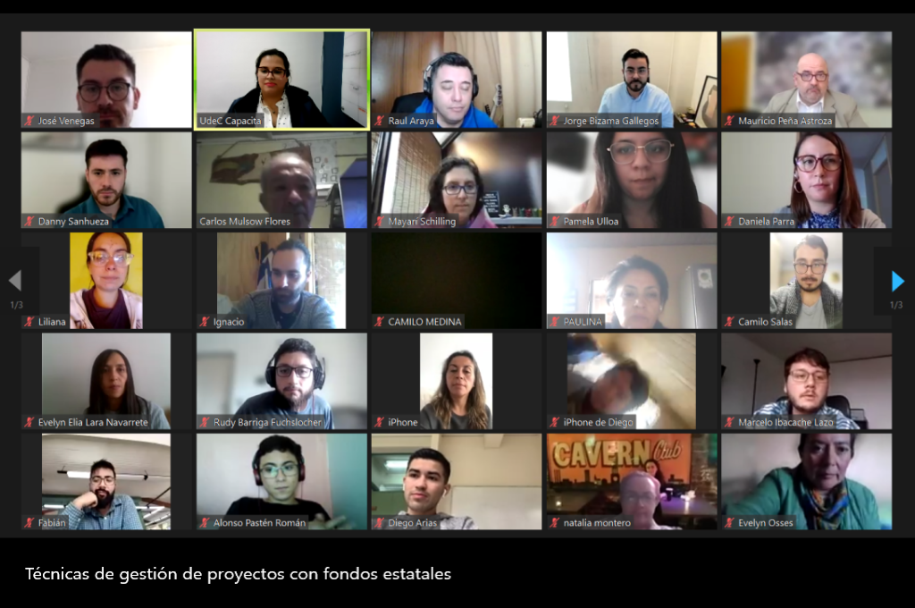 Participantes de cursos de AlumniUdeC y UdeC Capacita recibieron sus certificados