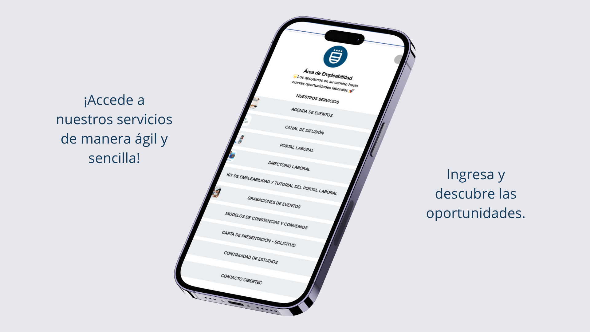 Servicios de Empleabilidad e Internacionalidad