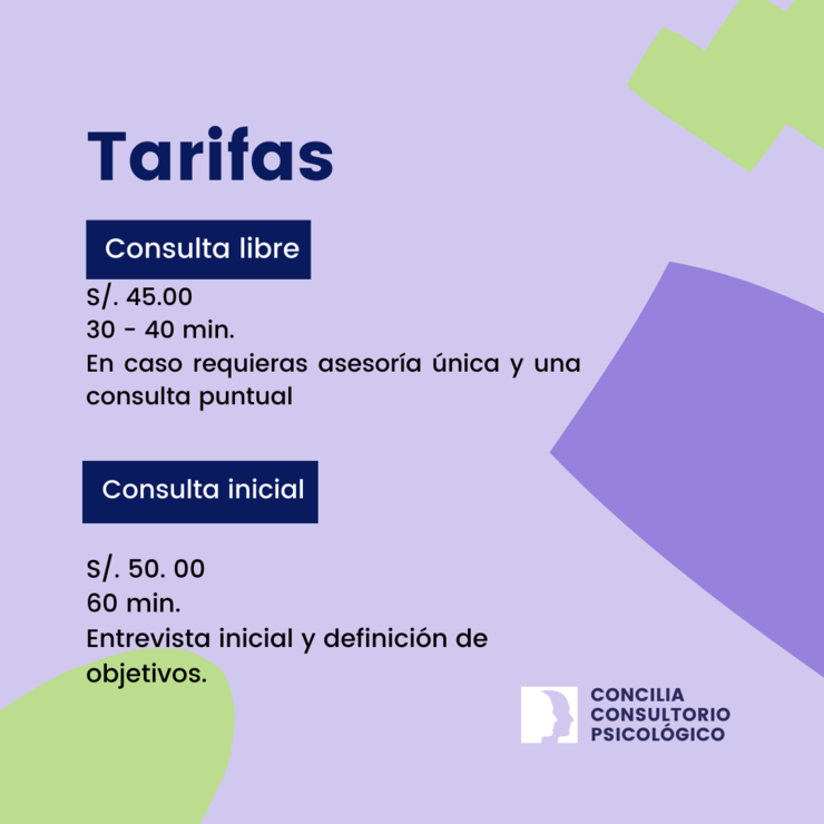 Consultas psicológicas