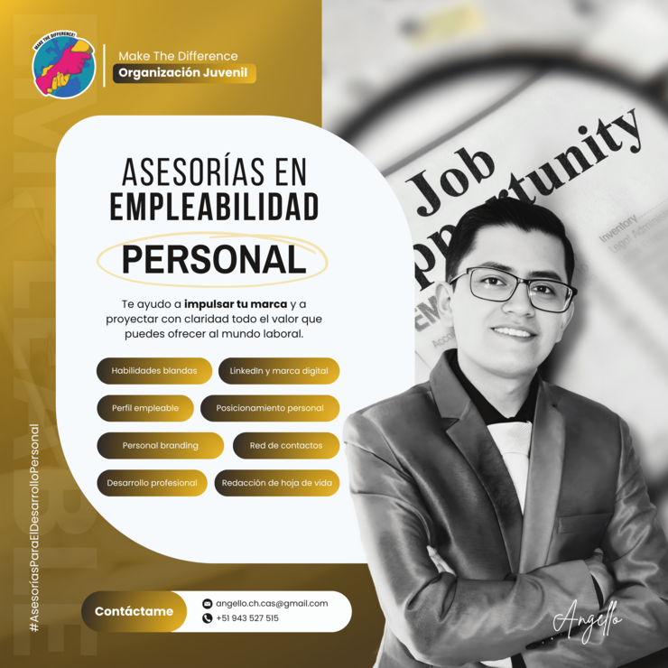 Asesorías en Empleabilidad Personal