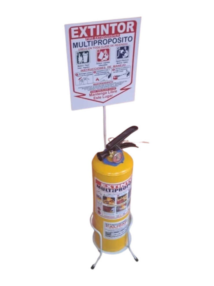 BASE DE PEDETAL PARA EXTINTORES