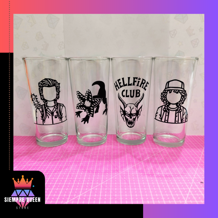 Set de vasos Stranger Things