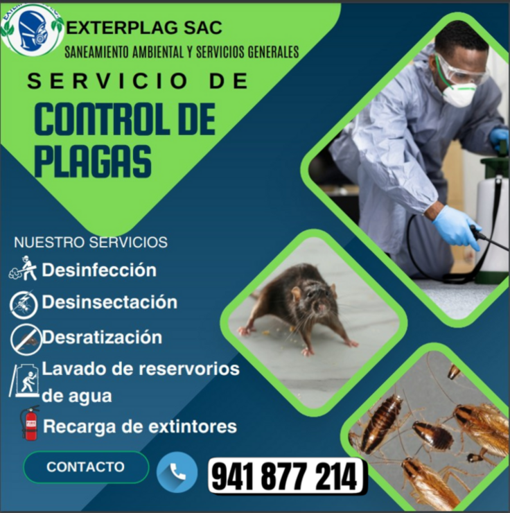 servicios de control de plagas