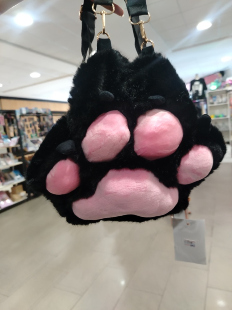 Mochila patitas gato