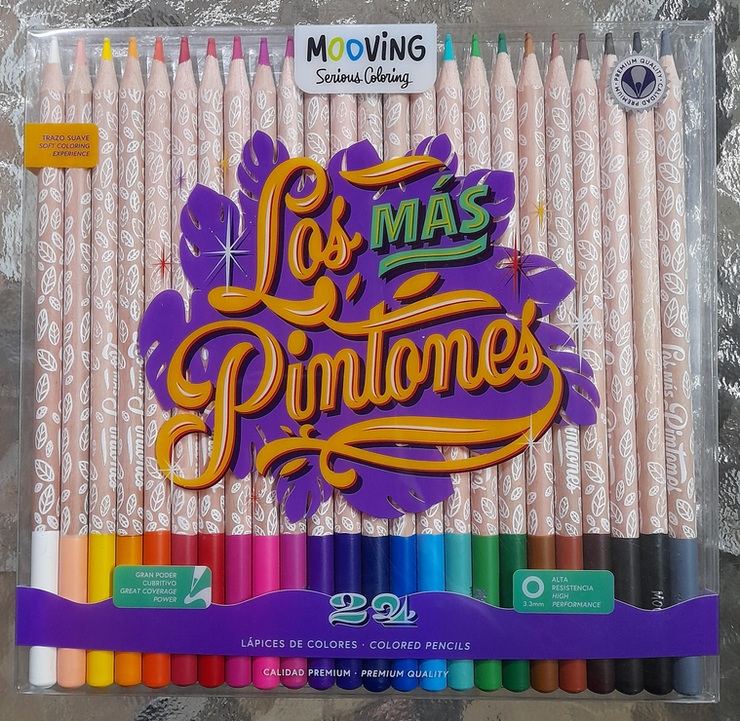 Estuche de 24 lápices de colores