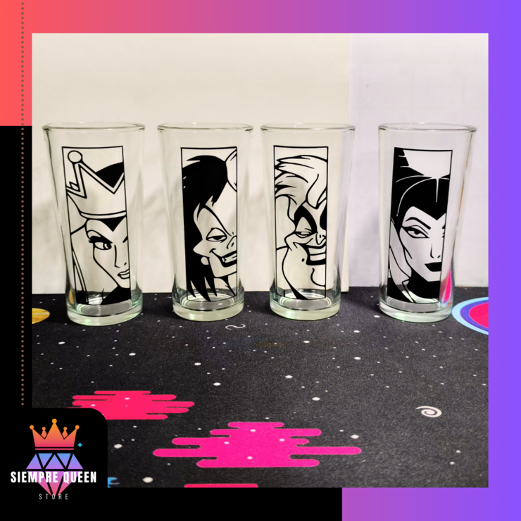 Set de Vasos Villanas