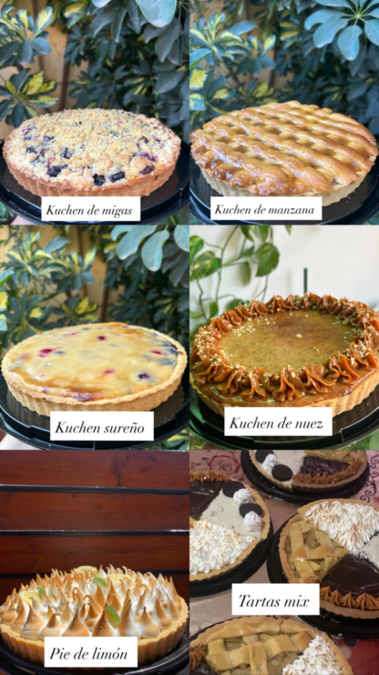 Tartas y pie