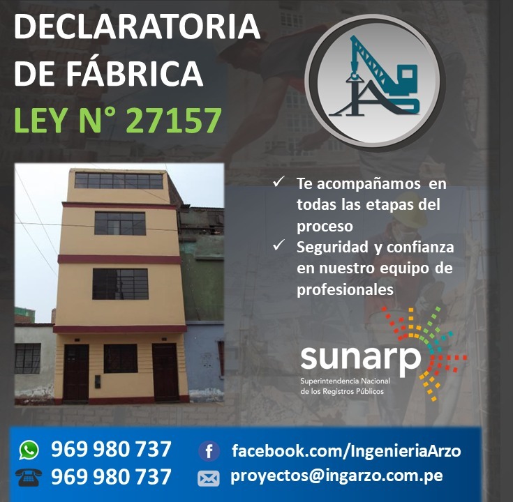 DECLARATORIA DE FABRICA