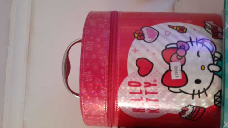 Necessaire con doble cierre y espejo