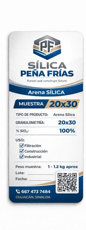 Arena Silica 20X30