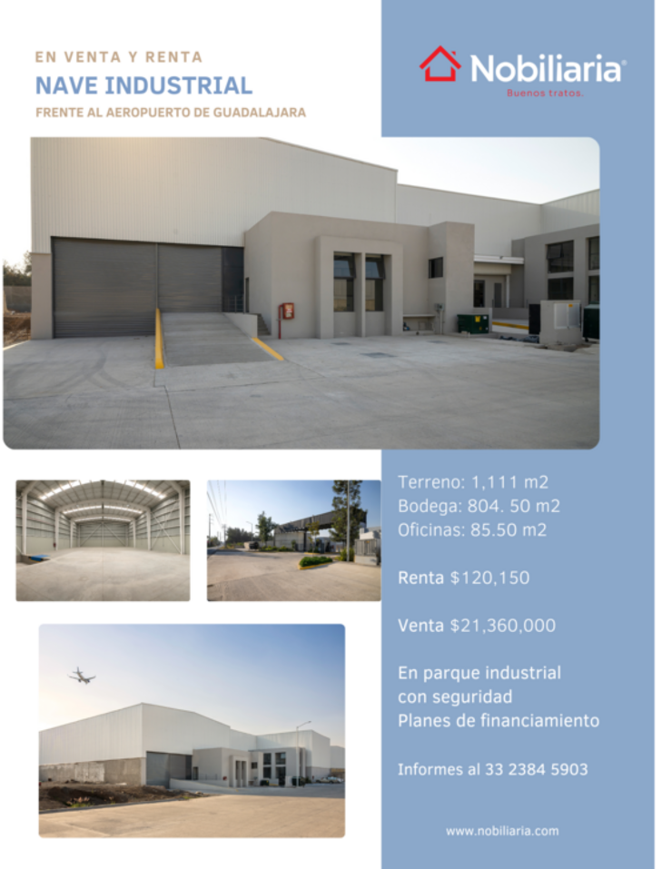 Nave industrial en venta