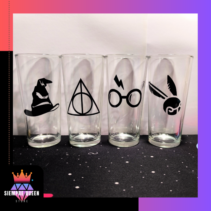 Set de Vasos Harry Potter