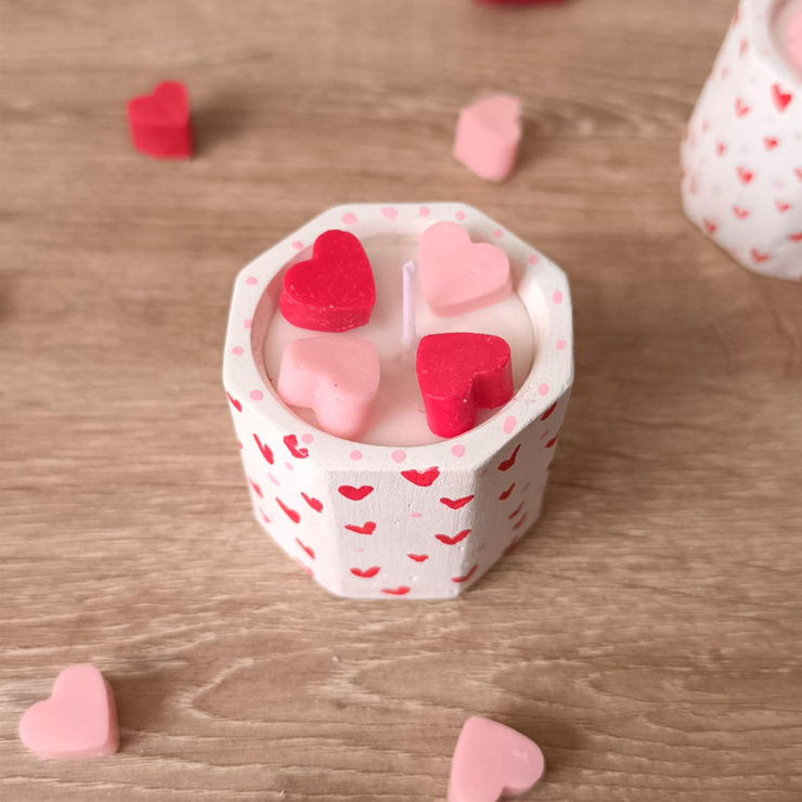 Vela Aromática Lluvia de corazones